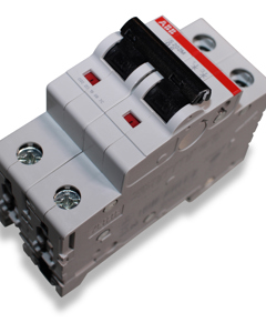 Circuit breaker S202M 2-pole B6A 10KA